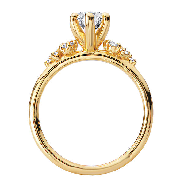 Marquise Semi-Mount Diamond Engagement Ring