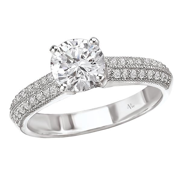 peg head semi-mount ring 115015-s