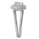 split shank semi-mount diamond ring 115024-100a