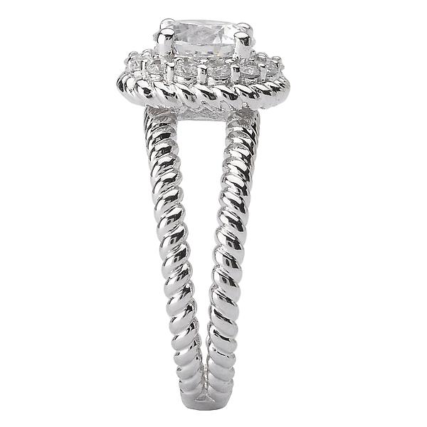 split shank semi-mount diamond ring 115024-100a