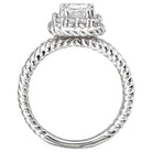halo semi-mount diamond ring 115026-100