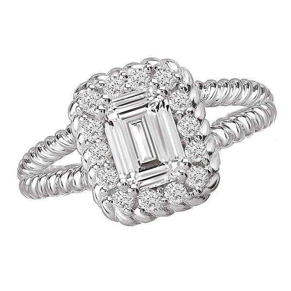 halo semi-mount diamond ring 115026-100