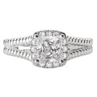 halo semi-mount diamond ring 115029-100