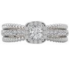 semi-mount diamond ring 115031-100