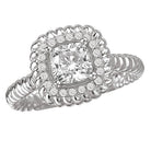 halo semi-mount diamond ring 115032-100