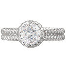 halo semi-mount diamond ring 115033-100