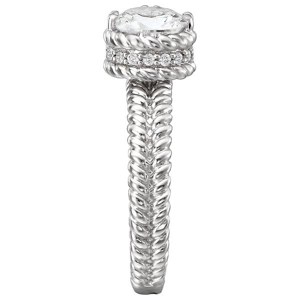 halo semi-mount diamond ring 115033-100