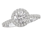 halo semi-mount diamond ring 115035-100