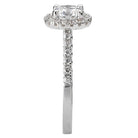 halo semi-mount diamond ring 115035-100a