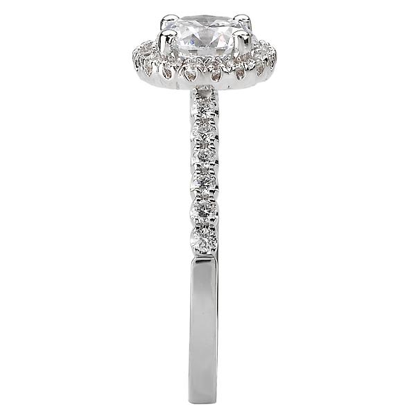 halo semi-mount diamond ring 115035-100a