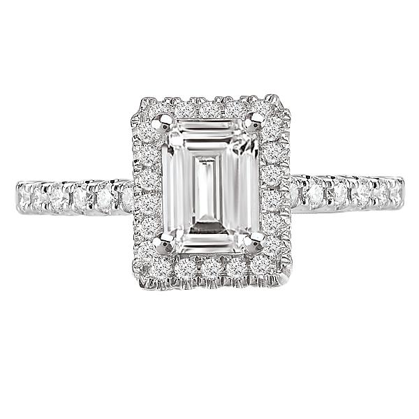 halo semi-mount diamond ring 115037-100