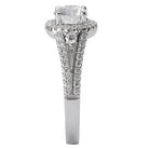 halo semi-mount diamond ring 115039-100
