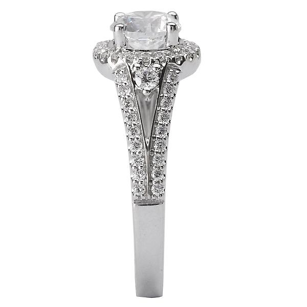 halo semi-mount diamond ring 115039-100