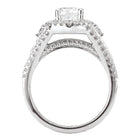 halo semi-mount diamond ring 115039-100