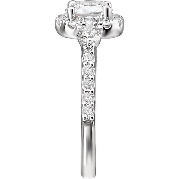 halo semi-mount diamond ring 115041-100