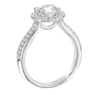 halo semi-mount diamond ring 115042-100