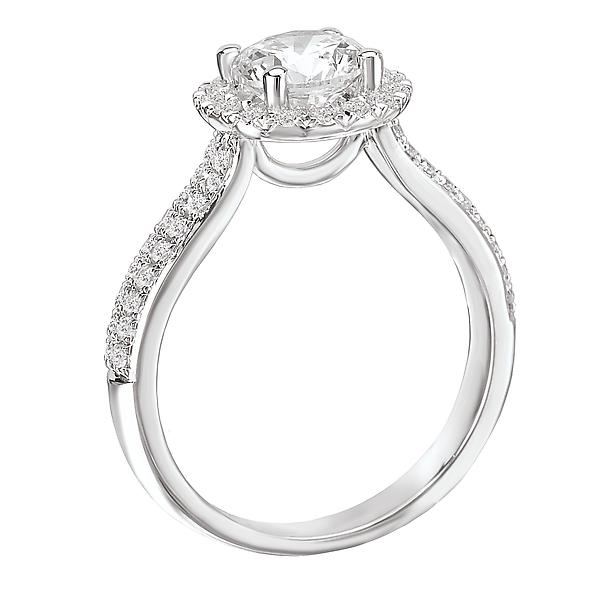halo semi-mount diamond ring 115042-100