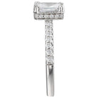 classic semi-mount diamond ring 115046-100