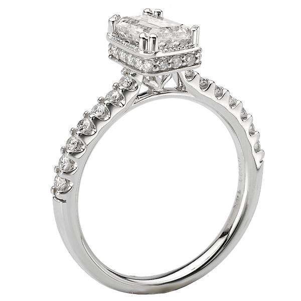 classic semi-mount diamond ring 115046-100
