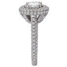 halo semi-mount diamond ring 115048-100