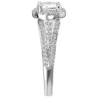 halo semi-mount diamond ring 115054-100