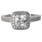 halo semi-mount diamond ring 115073-100