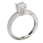 classic semi-mount diamond ring 115075-100