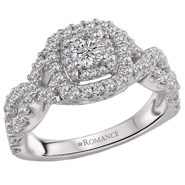 halo diamond ring