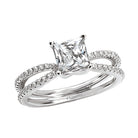 split shank semi-mount diamond ring