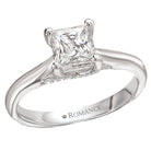 solitaire semi-mount diamond ring
