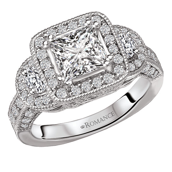 semi-mount diamond ring
