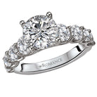 classic semi-mount diamond ring