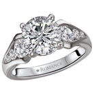 classic semi-mount diamond ring