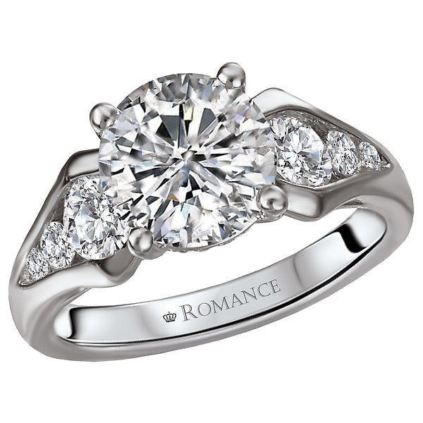 classic semi-mount diamond ring