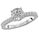 classic semi-mount diamond ring