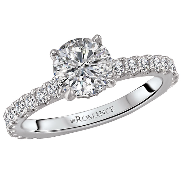classic semi-mount diamond ring