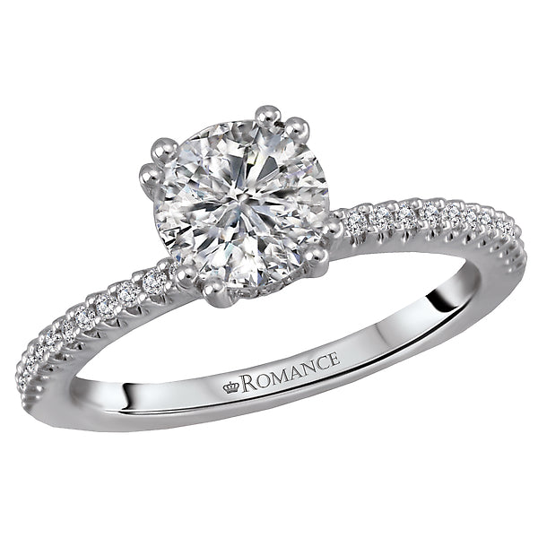 classic semi-mount diamond ring