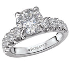 classic semi-mount diamond ring
