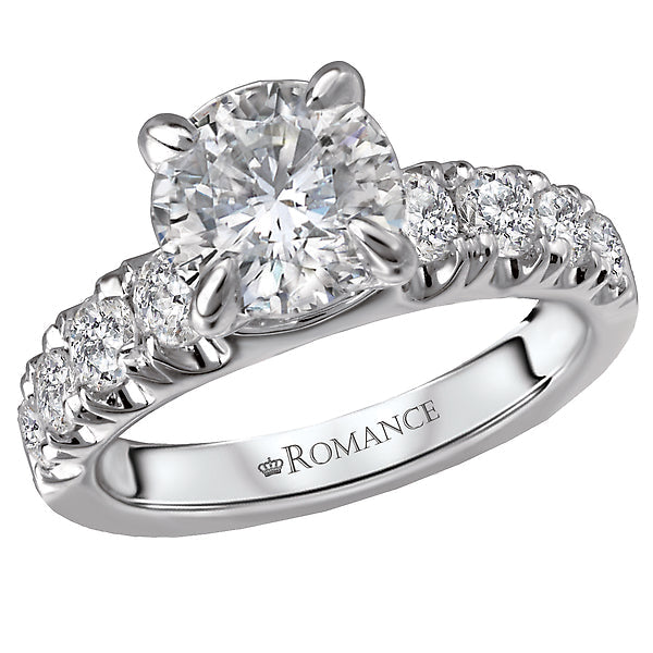classic semi-mount diamond ring