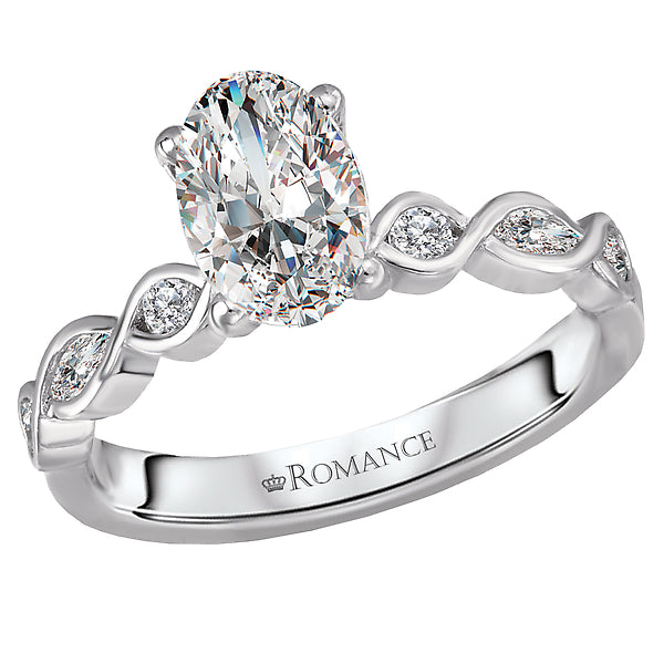 classic semi-mount diamond ring
