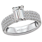 classic semi-mount diamond ring