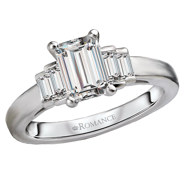 classic semi-mount diamond ring