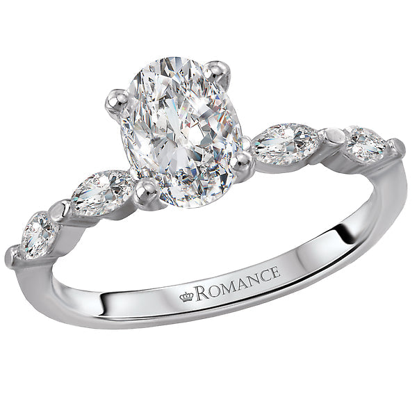 classic semi-mount diamond ring