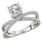 diamond semi-mount engagement ring