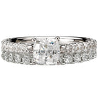Round  Lab Grown Diamond  Classic Semi-Mount Diamond Ring