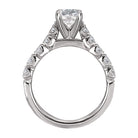Round  Lab Grown Diamond  Classic Semi-Mount Diamond Ring