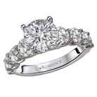 Round Classic Semi-Mount Diamond Ring