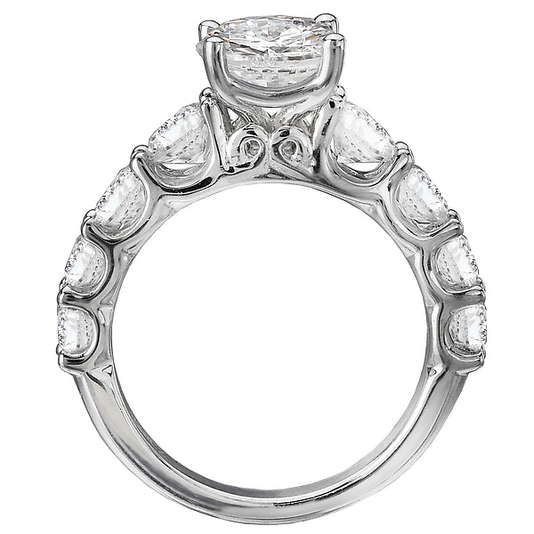 Round Classic Semi-Mount Lab Grown Diamond Ring