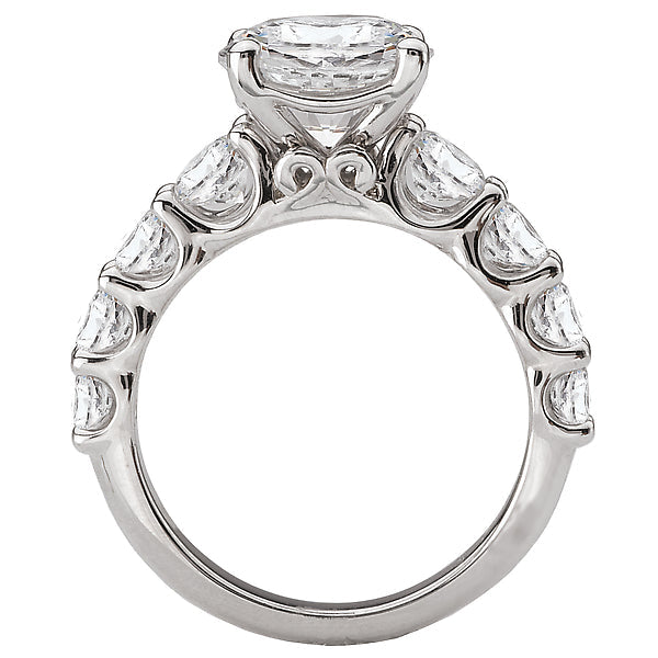 Round Classic Semi-Mount Lab Grown Diamond Ring