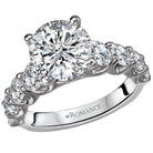 Round Classic Semi-Mount Lab Grown Diamond Ring